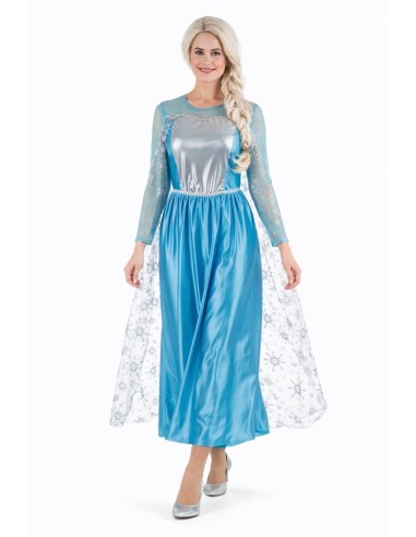 Costume Princesse des Glaces Taille M | Costumes pour Adultes Le Roi du Carnaval